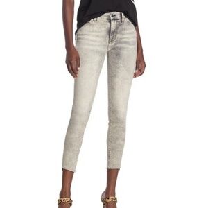 Hudson Jeans Women's Skinny Jeans in Light Gray